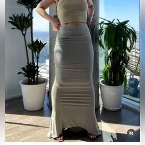 Laina Rauma SLINKY MERMAID SKIRT // GOLDEN CELERY